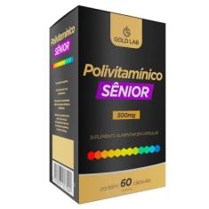 Imagem de Polivitamínico Sênior C/60 Cápsulas - Gold Lab