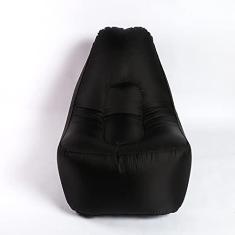 Imagem de Sofá inflável fashion amarelo preguiçoso, mobília para lazer ao ar livre, sofá inflável, acampamento em gramado, cama acolchoada para ar livre