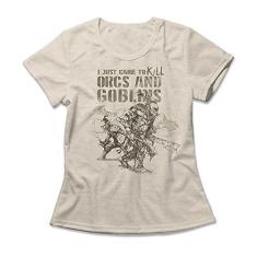 Imagem de Camiseta Feminina Kill Orcs And Goblins