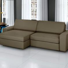 Imagem de Sofá Cosmos - Retrátil / Reclinável 260 Cm Marrom