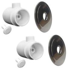 Imagem de Kit 2 Hidromassagem Piscina Alvenaria ejo Inox 50mm