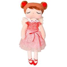 Imagem de Boneca Com Caixa Angela Fada Mia Metoo Vermelho