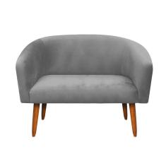 Imagem de Namoradeira Stella Suede Grafite