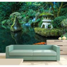 Imagem de Papel de Parede - Painel Fotográfico Cachoeira 3D 1M² na 010