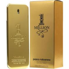 Imagem de Perfume Masculino Paco Rabanne 1 Million Paco Rabanne Eau De Toilette Spray 100 Ml