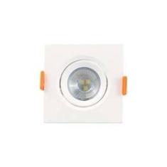 Imagem de Mini Spot LED quadrado embutir Bivolt 3W 3000K - Luminatti