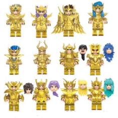 Imagem de Bonecos Blocos De Montar Cavaleiro Do Zodíaco Completo