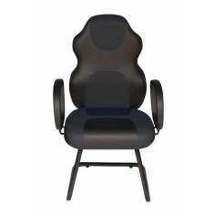 Imagem de Cadeira Gamer Interlocutor Linha Gamer Racing Preto