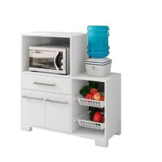 Imagem de Balcao de Cozinha Fruteira Cuba Branco Casa Mobilia