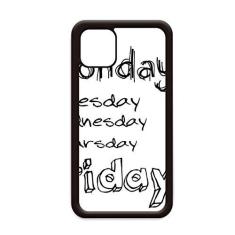 Imagem de Capa de segunda a sexta-feira para iPhone 12 Pro Max para Apple Mini Mobile Case Shell