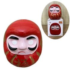 Imagem de Boneco Daruma Porcelana Presente Buda Amuleto Da Sorte 5,4cm - IMPMC