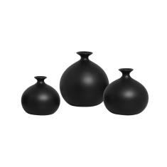 Imagem de Trio Vasos Decorativos Maia Em Cerâmica  Fosco