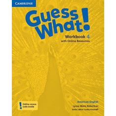Imagem de Guess What! American English Level 4 Workbook with Online Resources - Lynne Marie Robertson - 9781107556966