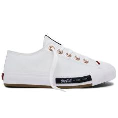Imagem de Tênis Coca-Cola Feminino Daytona Town Branco - Coca Cola