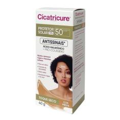 Imagem de Cicatricure Protetor Solar Facial Fps50 Cor Media Toque Seco