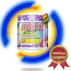 Imagem de Pre Treino Arnold 3D Xtreme - 150G - Arnold Nutrition Uva