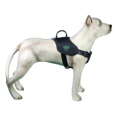 Imagem de Peitoral Tático Extreme para Cães K9 Spirit Preto Tamanho P