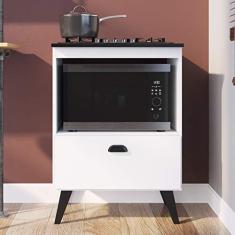 Imagem de Balcão para Forno e Cooktop 4 Bocas Bogotá Branco - Art In Móveis