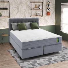Imagem de Colchão Queen Enrolado Espuma 158cm Freshcore Branco / Cinza