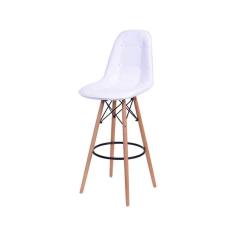 Imagem de Banqueta Eames Dkr Botonê - Branca