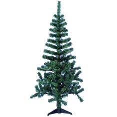 Imagem de Arvore De Natal Verde Com 220 Galhos E Pe De Plastico 1,50M