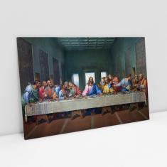 Imagem de Quadro Para Sala Santa Ceia De Leonardo Da Vinci Religioso Decorativo - Bimper