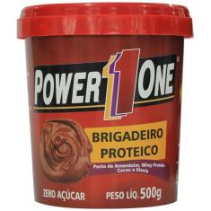 Imagem de Pasta de Amendoim com Brigadeiro Proteico 500g - Power One