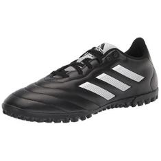Imagem de adidas Tênis de futebol unissex Goletto VIII Turf, Preto/branco/vermelho, 38 BR