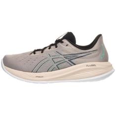 Imagem de ASICS Tênis de corrida masculino GEL-CUMULUS 26, Moonrock/Dark Mint, 39