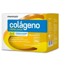 Imagem de Colágeno Hidrolisado Maxinutri 30 Saches Manga Com Maracujá