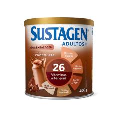 Imagem de Complemento Alimentar Sustagen Adultos+ Sabor Chocolate com 400g Mead Johnson 400g
