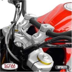 Imagem de Scam Spta271 Riser Adapt Guidao Factor125/150 2009+ Prata