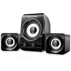 Imagem de Caixa de Som 2.1 Multilaser SP172 - 14W RMS - USB