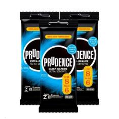Imagem de Camisinha Preservativo 56mm Extra Grande Prudence 24unidades