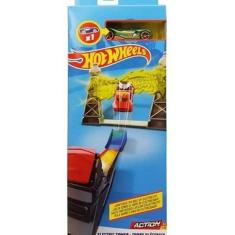 Imagem de Pista Hot Wheels Set De Acrobacia Torre Elétrica Fwm86