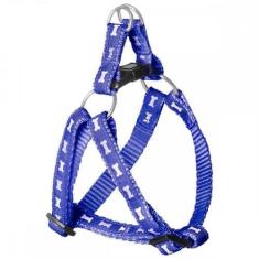 Imagem de Peitoral Para Caes Sanremo Poliester Pequeno Azul