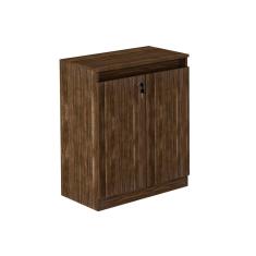 Imagem de Balcao De Escritorio Me4149 C 2 Portas C Chave Nogal Tecno Mobili