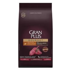 Imagem de Ração Seca Granplus Gourmet Ovelha & Arroz Para Cães Filhotes Raças Mé