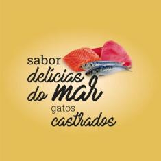 Imagem de Ração Seca Quatree Gourmet Delícias do Mar Gatos Castrados - 3 Kg