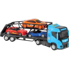 Imagem de Caminhão Cegonheira Top Truck 52cm Game Line - Bs Toys