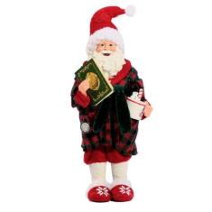 Imagem de Boneco Natal Decorativo Papai Noel Pijama Natalino 29cm