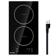 Imagem de Fogão de indução Weceleh 2 queimadores 3300W 30cm com controle de toqu