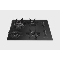 Imagem de Cooktop Mueller 4 Bocas com Queimador Tripla Chama MCG4BC Bivolt
