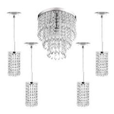 Imagem de Kit 4 Pendentes Clearcrillic + Manucrillic