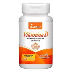 Imagem de Vitamina D 200Ui Tiaraju 60 Cápsulas De 200mg