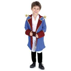 Imagem de Fantasia Pequeno Príncipe Infantil Luxo Oficial Tam. 3 A 12