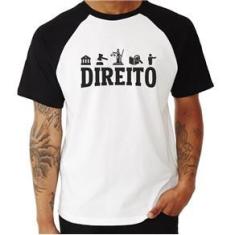 Imagem de Camiseta Raglan Direito Símbolos - Foca Na Moda
