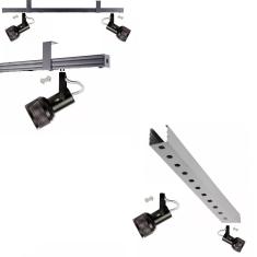 Imagem de Kit 75 Spot Trilho Perfilado Eletro Calha Par20 Bulbo Ol1