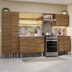 Imagem de Armário de Cozinha Completa 293cm com Pia Emilly Madesa 07