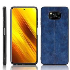 Imagem de Capa adequada para XIAOMI Mi Poco X3 NFC/Poco X3, capa de celular estilo couro escudo robusto 360° protege seu telefone capa de cor retrô para XIAOMI Mi Poco X3 NFC/Poco X3